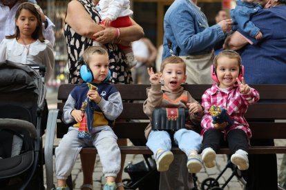 La tradicional Baixada dels Elements del Seguici.