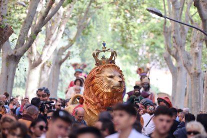 La tradicional Baixada dels Elements del Seguici.