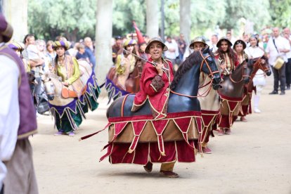 La tradicional Baixada dels Elements del Seguici.