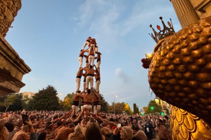 L'Àliga va ser la que primer va posar els ulls a l'actuació dels Xiquets de Reus, abans d'entrar a fer la seva dins el Santuari.