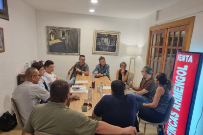 Una reunión de Impuls Vendrell