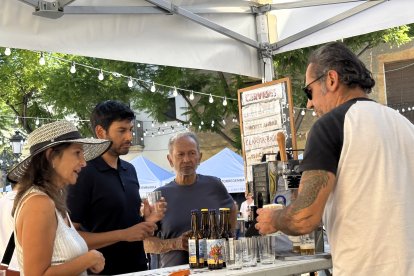 Feria de cerveza artesana en Tarragona, en una imagen de archivo