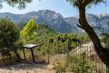 El mirador del pueblo.