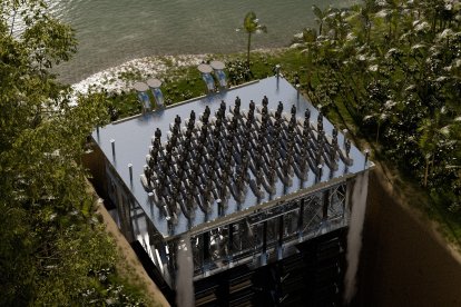 L'obra projectada per l'artista a Belém