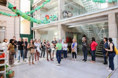 A banda de l’edifici de Pere Caselles, l’Escola Pompeu Fabra ara té un modul nou amb més espai