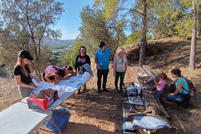 Taller didàctic infantil sobre els ibers a Vinebre