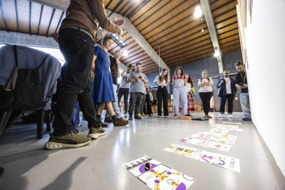 Imagen de uno de los talleres que han tenido lugar esta mañana.