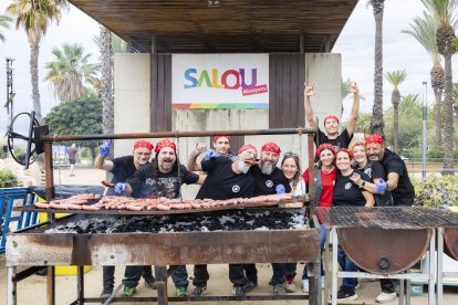 La preparación del desayuno popular.