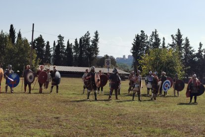 Los soldados visigodos.