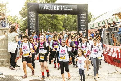 Momentos de la carrera Lliga't Trail