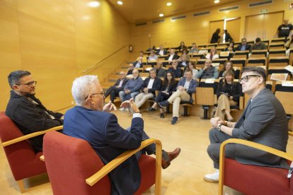 La jornada culminó con una entrevista al alcalde, Pere Granados, sobre la estrategia turística y los proyectos de futuro de Salou.