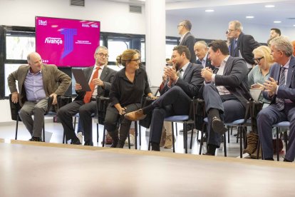 Marc Melillas, Jordi Terrades, Natàlia Rodríguez, Rubén Viñuales, Santiago Batchillería i Carles Escolà.