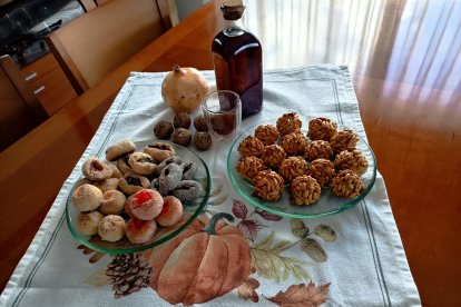 Panellets fets a casa a la Bisbal d'Empordà