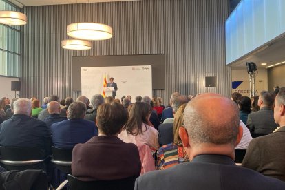 Imagen de un momento de la conferencia