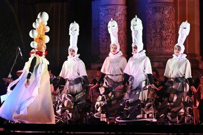 La inauguración del Año Gaudí culmina en el santuario de Misericòrdia con un acto que repasa la vida y la obra del referente universal de la arquitectura.