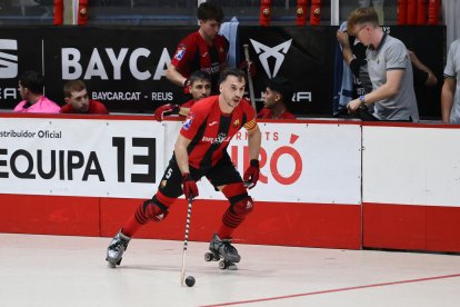 Joan Salvat, capitán del Reus Deportiu.