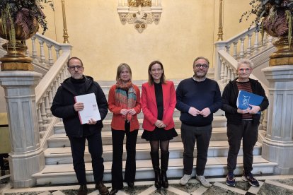 Imatge de la presentació de la programació dels teatres Bartrina i Fortuny per a l'hivern i primavera de 2026