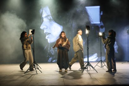 Espectáculo Sóc Part de tú al Camp de Mart.