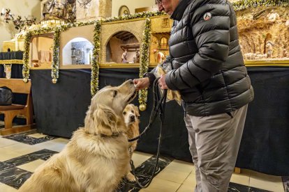 Además de la bendición se ha repartido la tradicional coca.