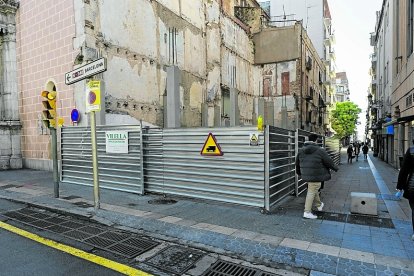 Se está iniciando la construcción en la Rambla Vella