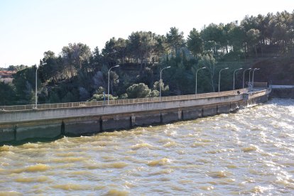 El pantano de Riudecanyes ha llegado este jueves al 90% de su capacidad.