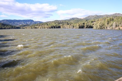 El pantano de Riudecanyes ha llegado este jueves al 90% de su capacidad.