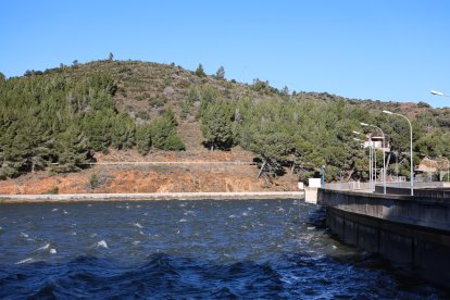 El pantano de Riudecanyes ha llegado este jueves al 90% de su capacidad.