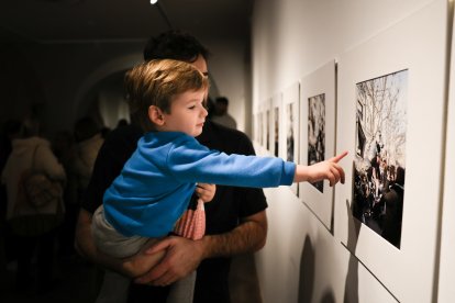 La muestra acaba de abrirse al público en el Castell de Vila-seca.
