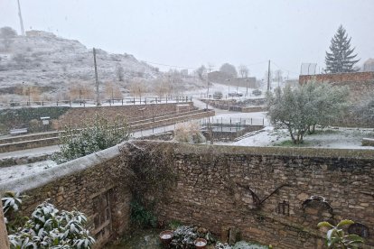 La nevada en Conesa