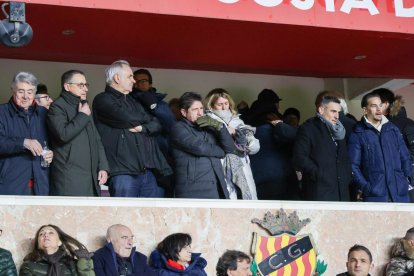 El palco del Nou Estadi Costa Daurada.