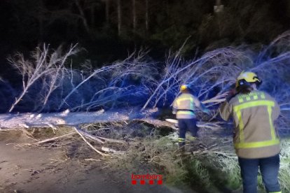 Carretera de Perafort a Els Pallaresos.
