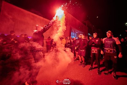 La salida de la prueba, el pasado viernes, a las 22.00 horas.