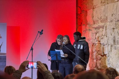 La lectura del manifesto se leyó en la sala del Sarcòfag del Pretori.