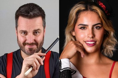 Roberto Vara y Laura Jarque, los nuevos conductores del Cós Blanc de Salou.