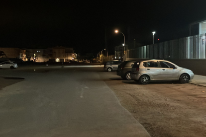 Aparcamiento estación de Cunit.