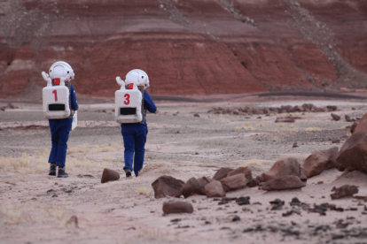 Las características de la isla son similares a las de Marte.