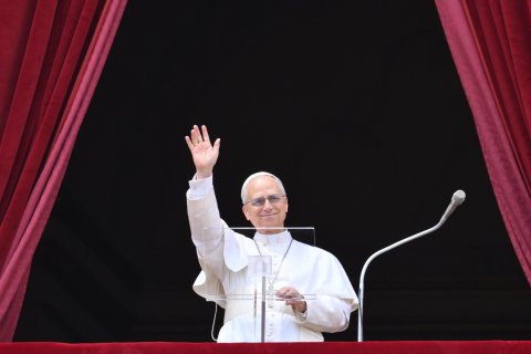 Imagen de archivo del Papa León XIV