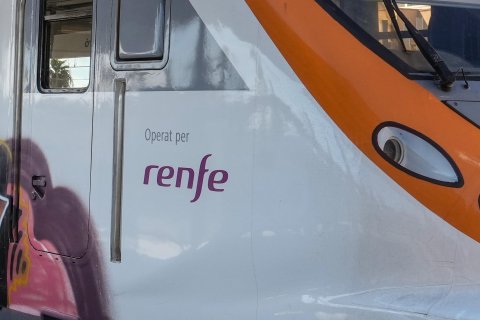 Un tren de Rodalies.