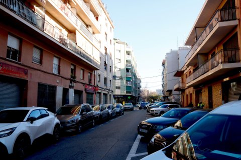 Imagen de la calle Sant Antoni Maria Claret donde se localizó a una persona muerta el jueves día 12