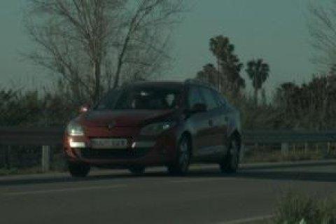 Imagen del conductor pillado a 170 km/h en Amposta