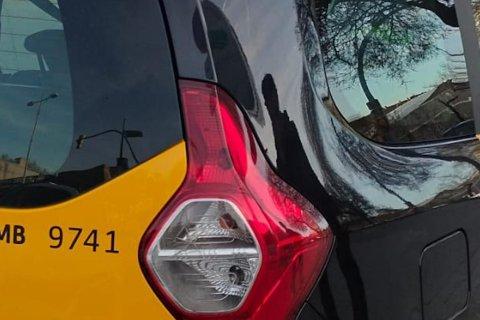 El vehículo intervenido.