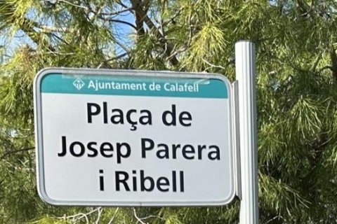 El parque ya tiene el nombre de Josep Parera.