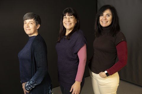 Laia Marca, Goretti Virgili y María José Carrión, tres madres solteras por elección.