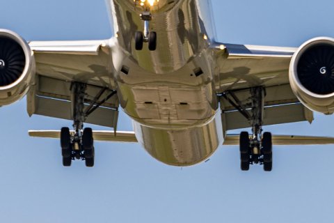 Imagen de archivo de un avión