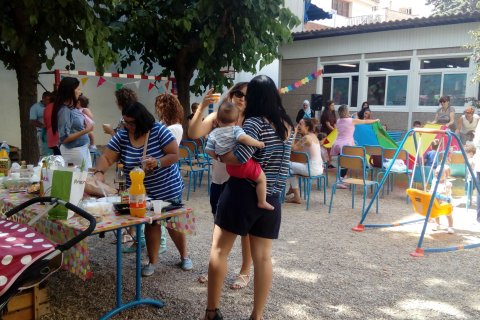 Imatge de la festa de cloenda d'aquest passat curs.