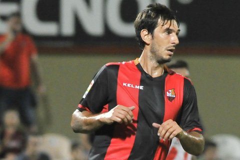 Dejan Lekic en un partido de pretemporada frente al Girona.