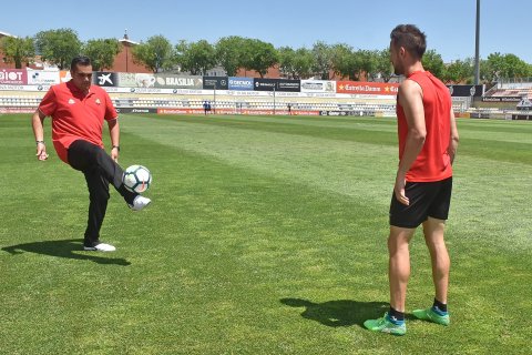 Raúl y Miramón, la entrañable historia entre los cracks del Genuine y del primer equipo del Reus