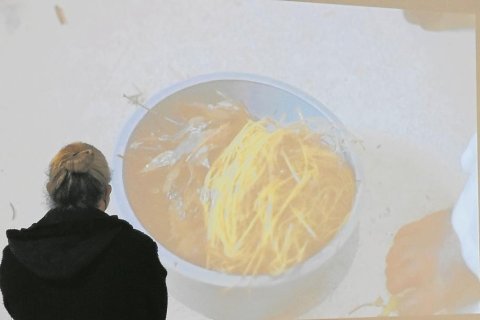 Una imagen de la videocreación ‘Mañana niebla’ de David Ortiz Juan, ganador de la décimo sexta edición de la Biennal d’Art Ciutat de Amposta.