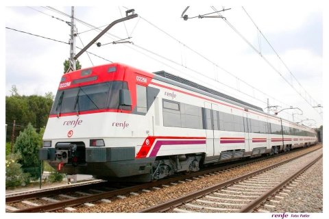 Imagen de archivo de un tren de Cercanías de Madrid.