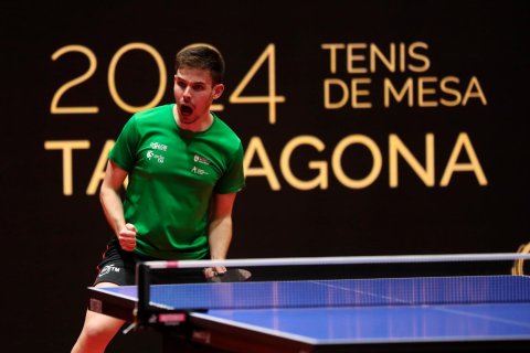 De las Heras es el nuevo campeón absoluto de tenis de mesa de España.